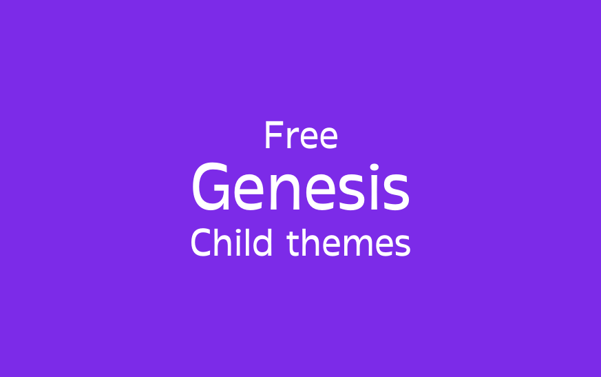 Free Genesis Child themes